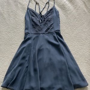 Abercrombie purple sleeveless dress